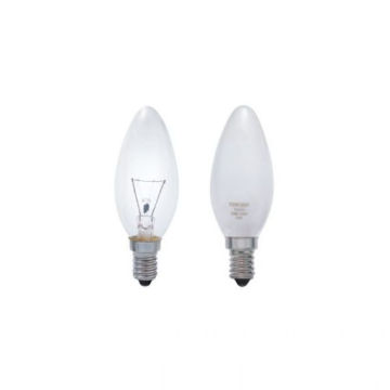 High Quality Frosted Candle Bulb, Incandescent Bulb with Promotion